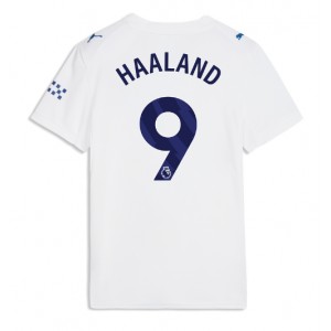 Manchester City Erling Haaland #9 Jalkapallovaatteet Naisten Kolmaspaita 2026-27 Lyhythihainen